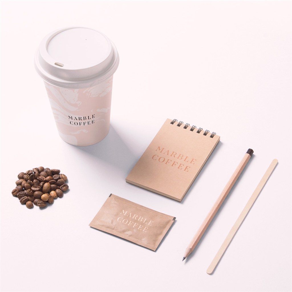 咖啡厅vi样机模板