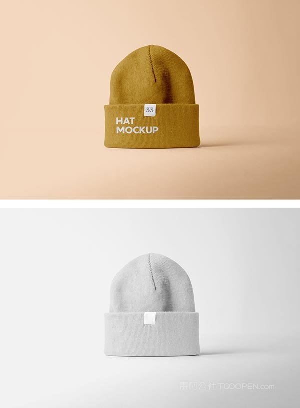冬季帽子样机