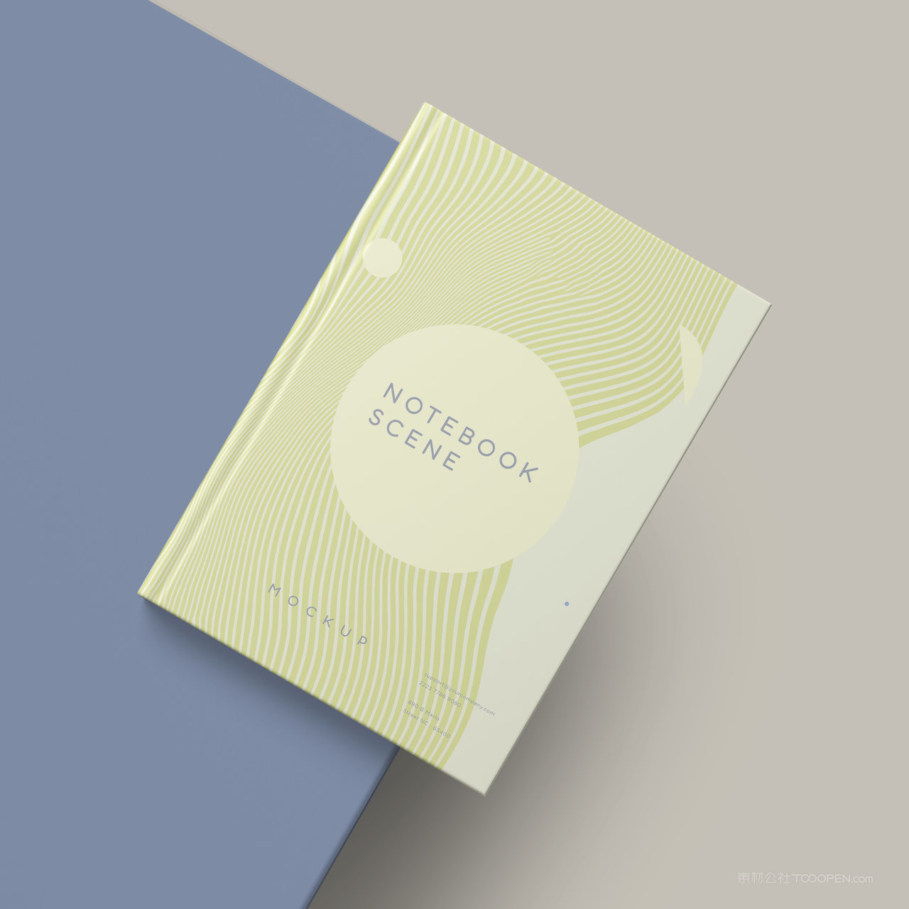 产品画册书籍封面贴图样机