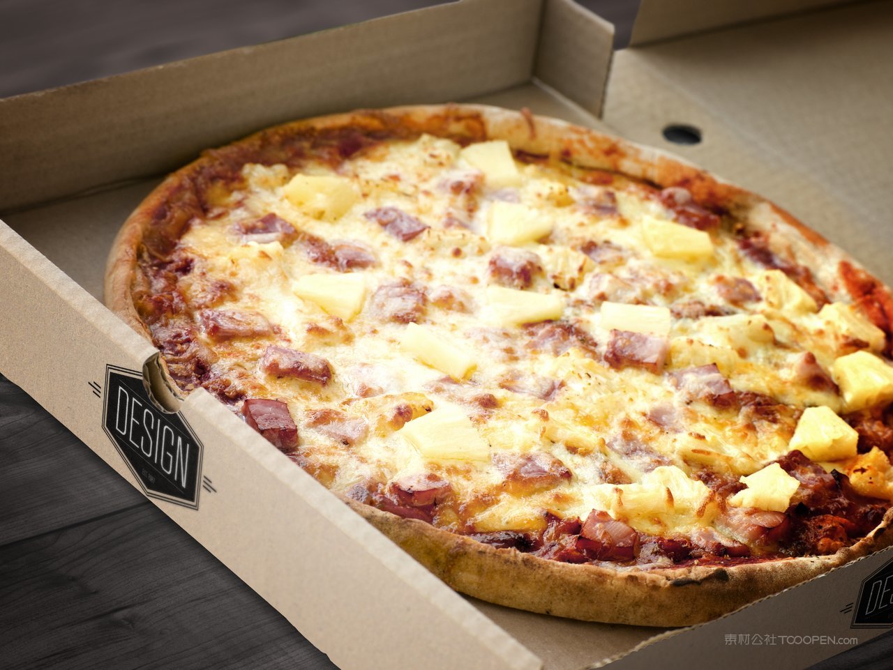 披萨食品包装样机 (2)