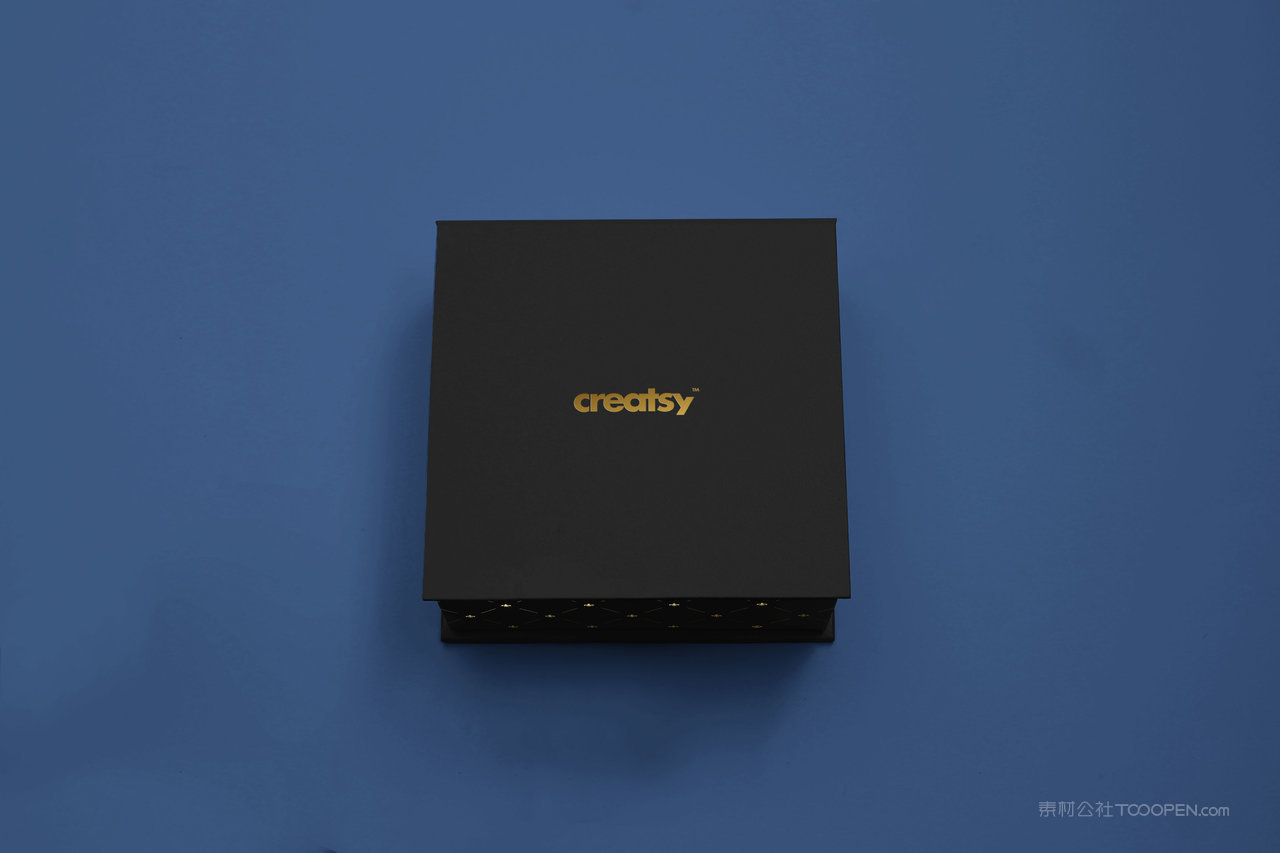 黑色质感高级首饰盒样机 (13)