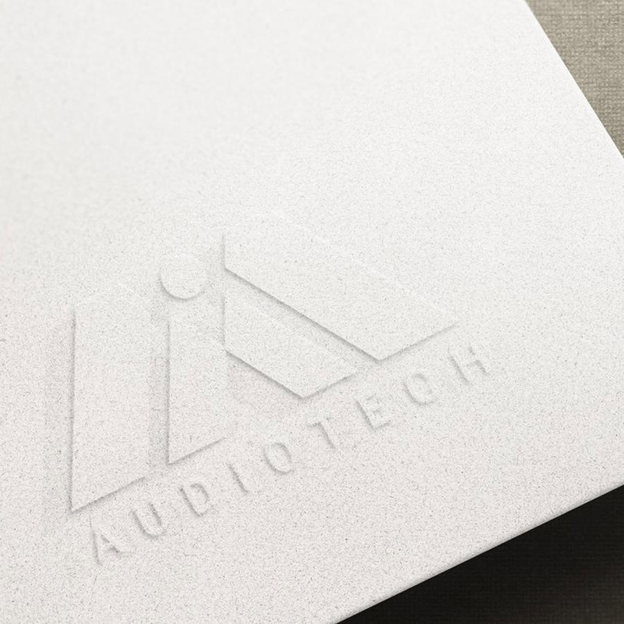 纸场景标志样机