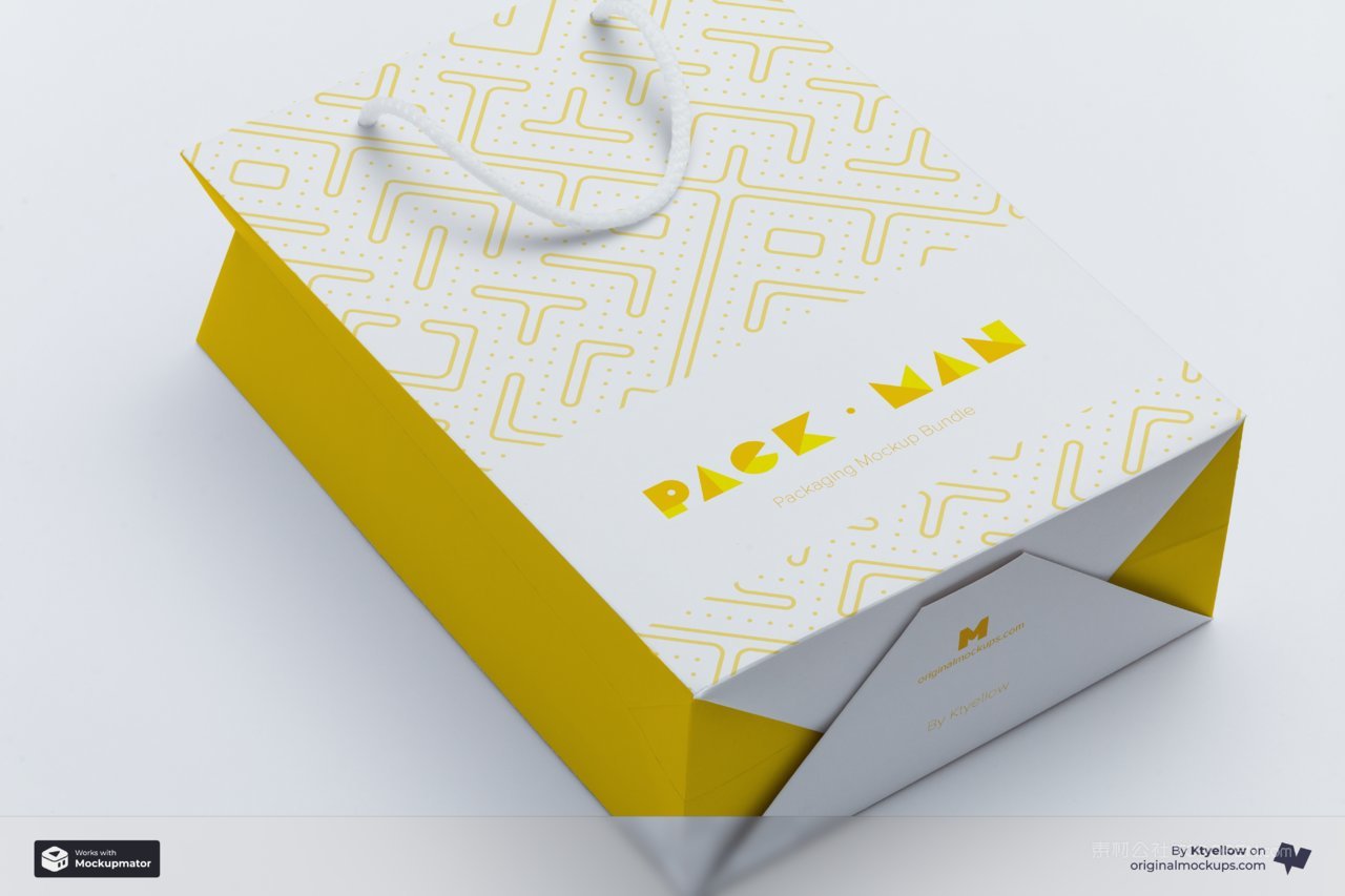 手提袋样机素材