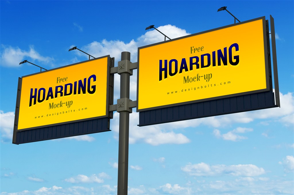 户外广告牌广告展示样机