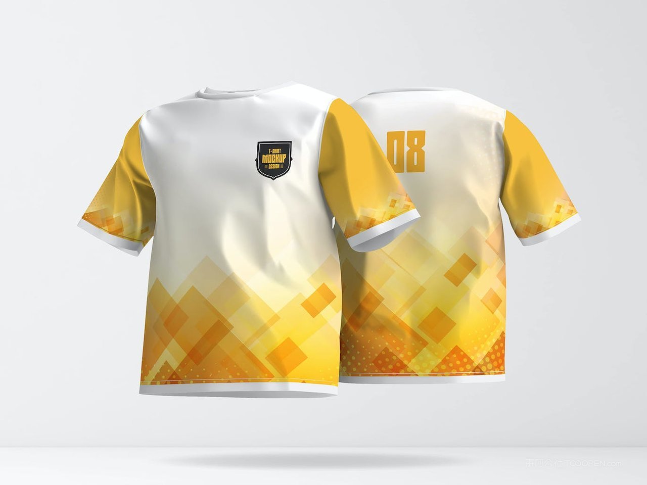t恤服装样机