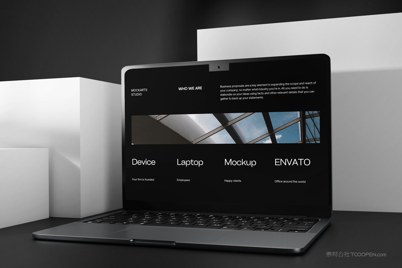 笔记本电脑屏幕样机