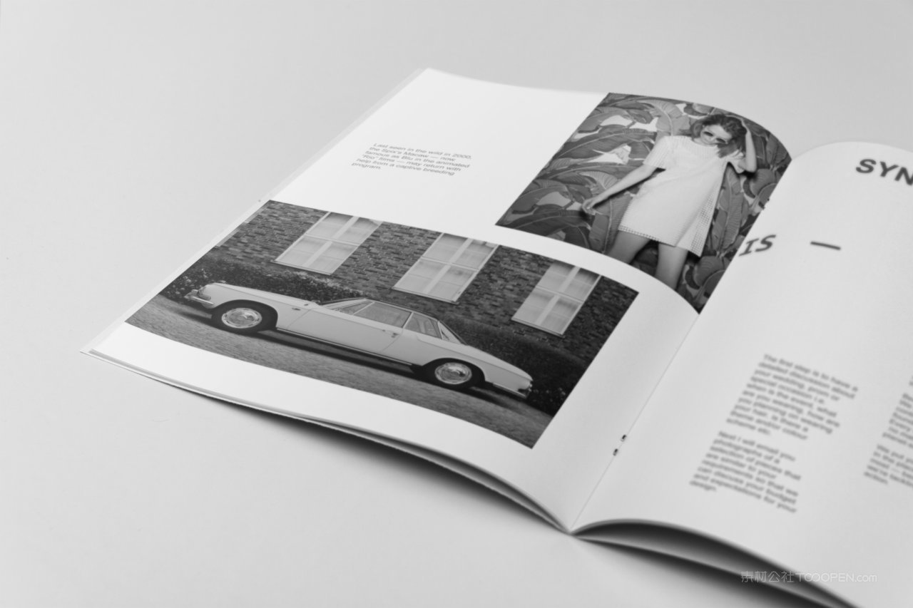 杂志书籍A4画册样机