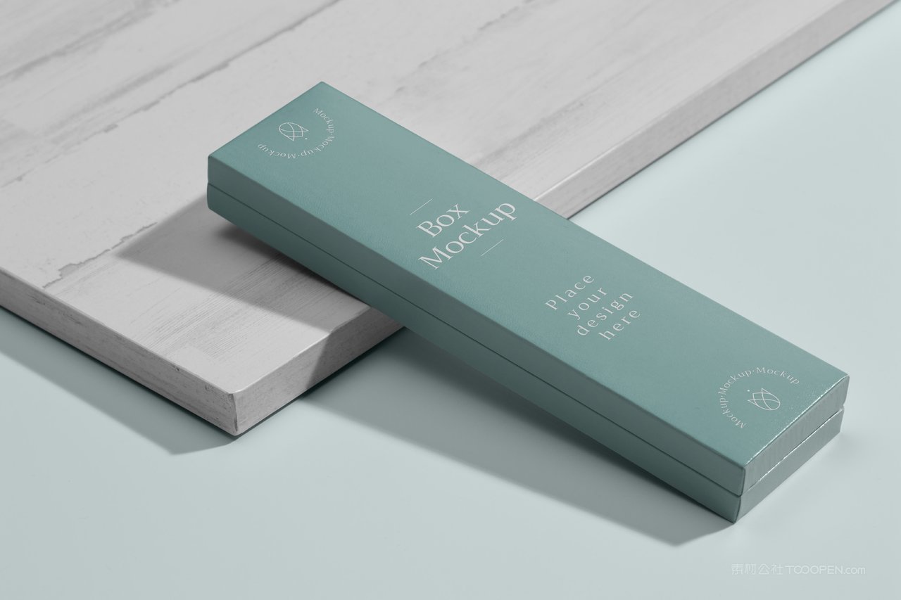 青色光影精品纸盒纸箱样机 (3)