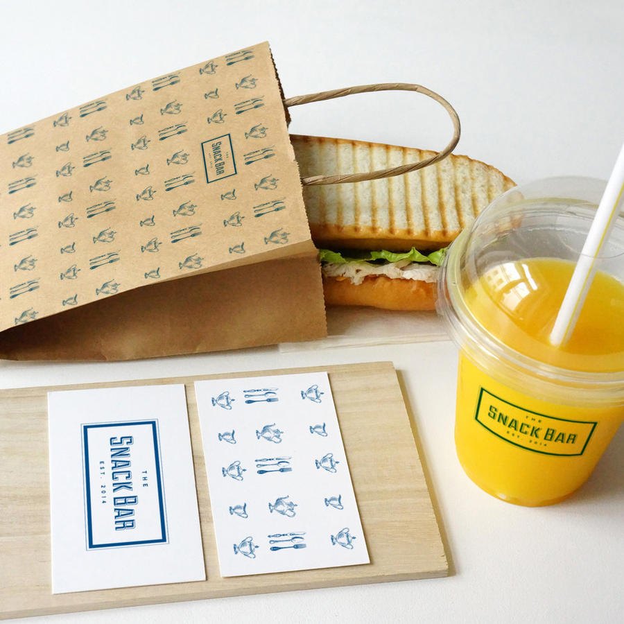 面包桔汁面包汉堡包餐饮场景vi样机