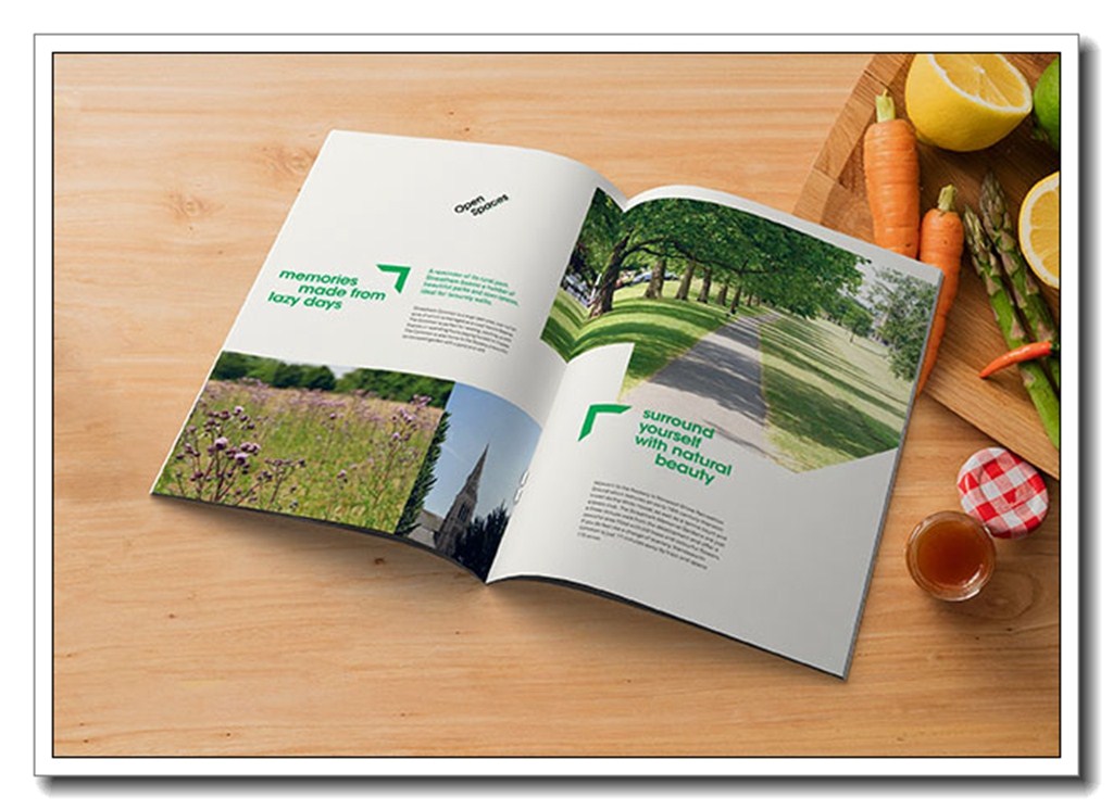 画册展开样机