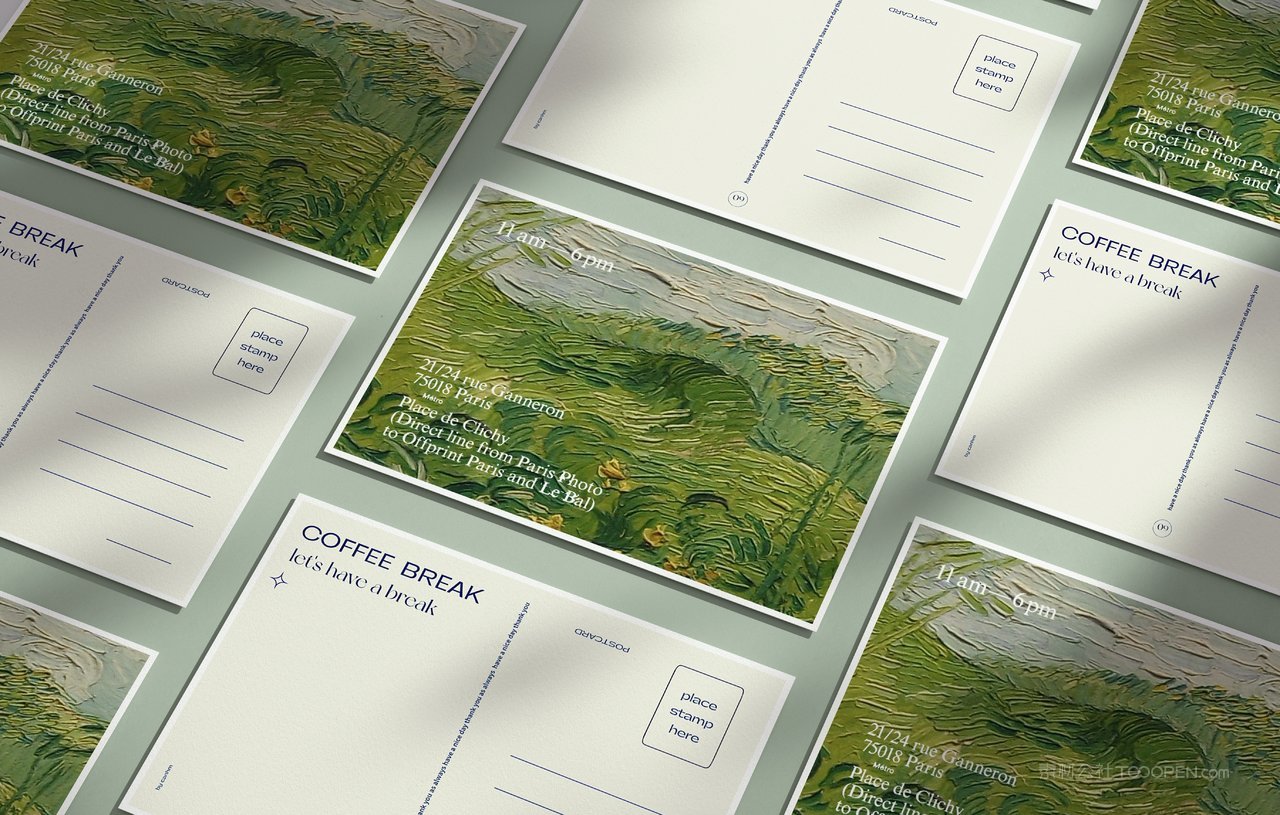 【2183期】明信片信封卡片样机 (8)