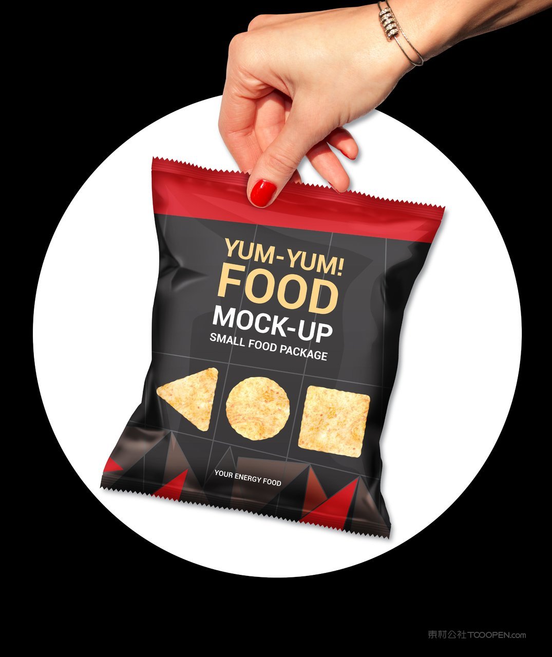 膨化食品袋场景样机