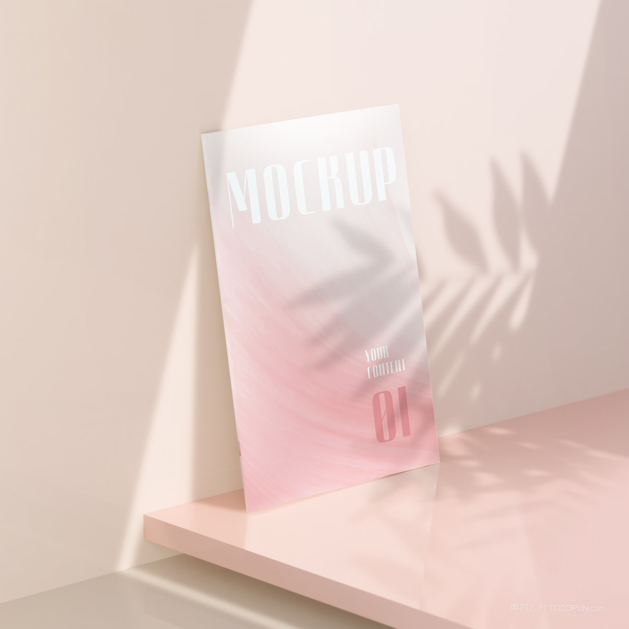 精美的书籍画册贴图样机