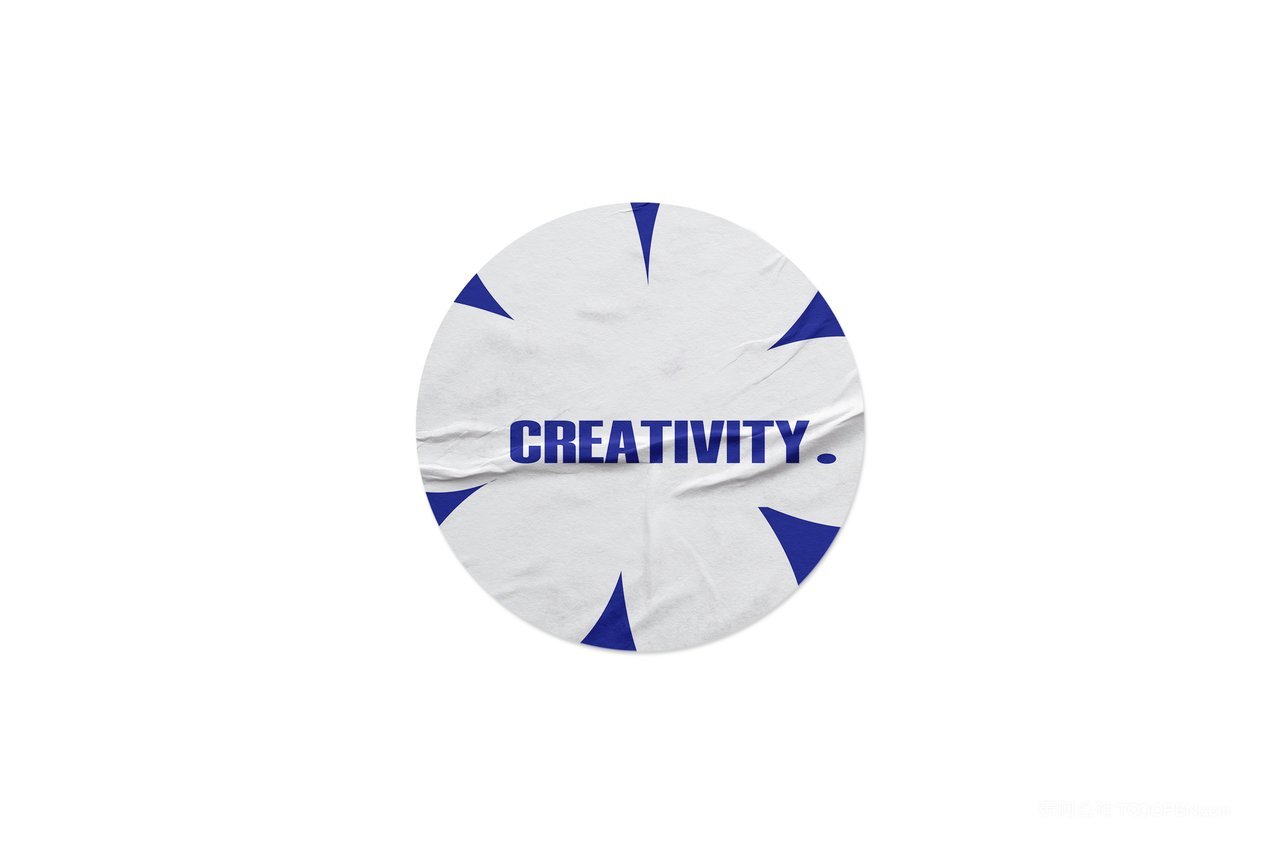 品牌VI形象展示样机贴纸