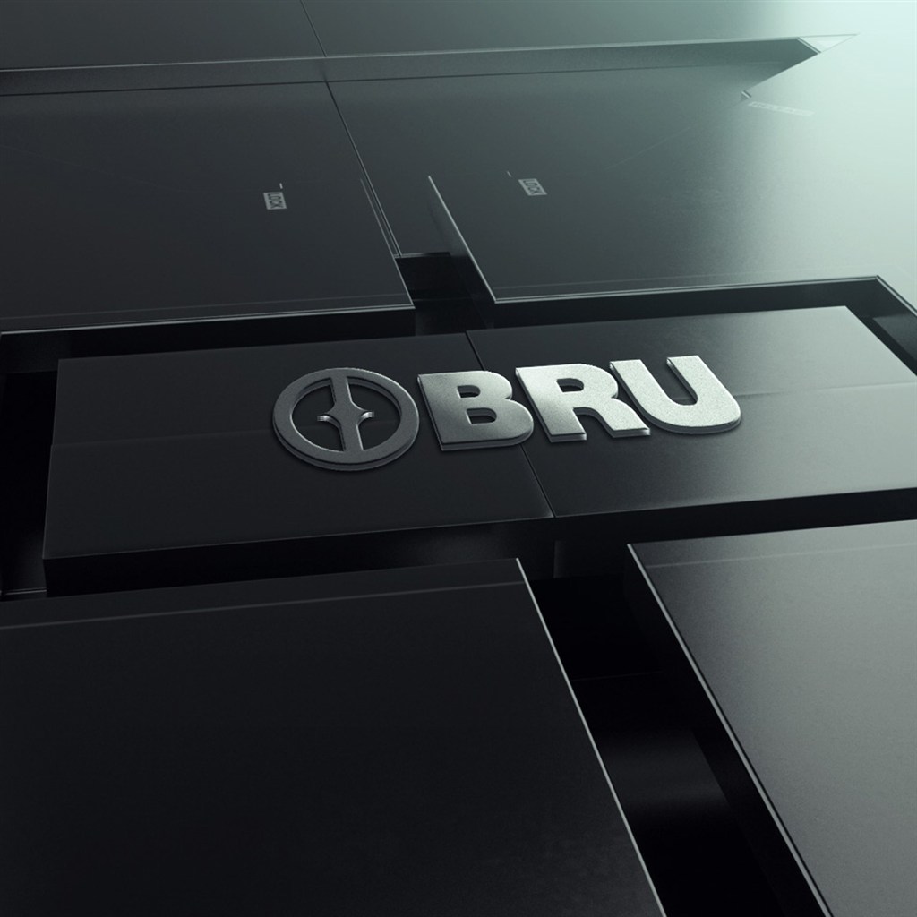 立体科技感标志样机