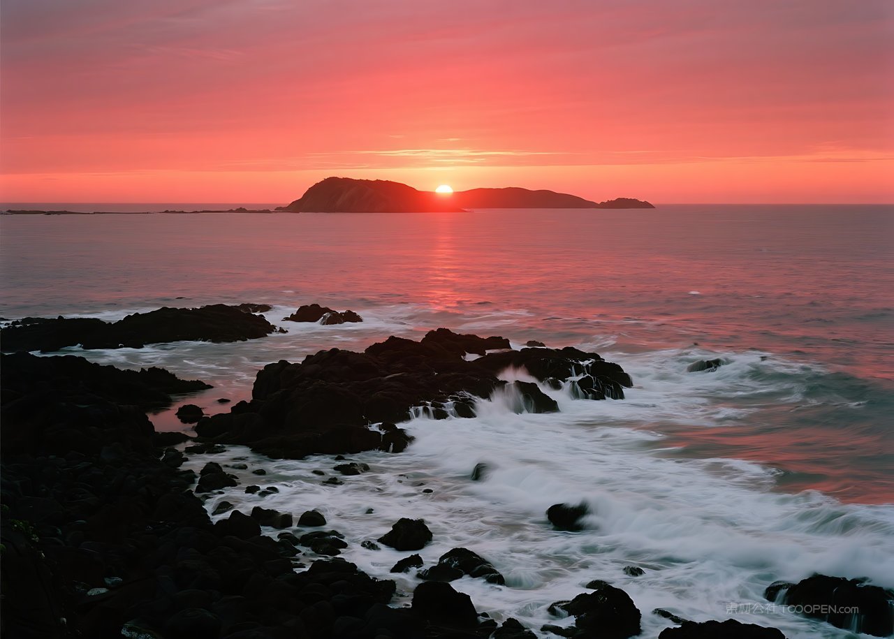 山水高清风景天空景观山峰唯美自然