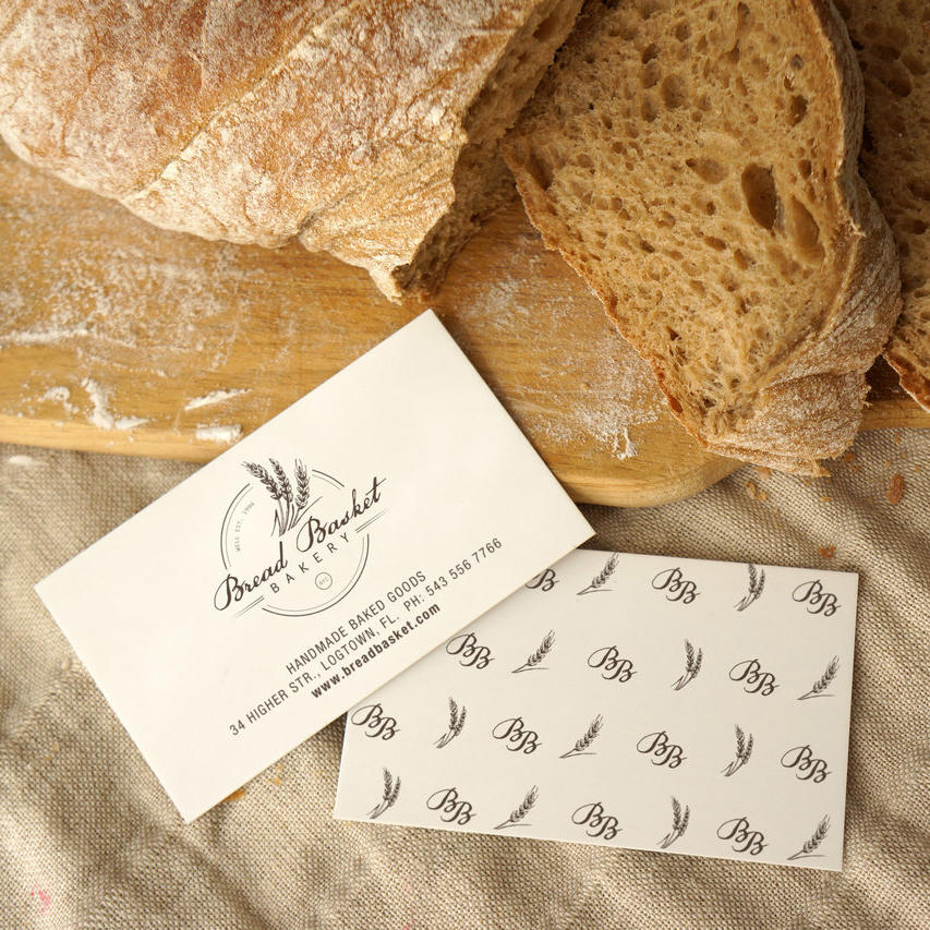 西点名片餐饮面包房场景vi样机