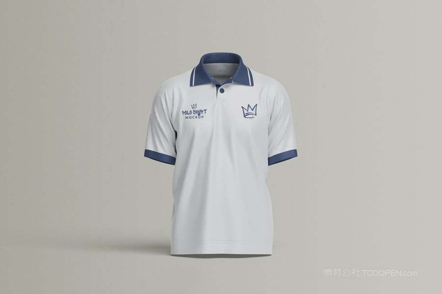 男士polo衫样机