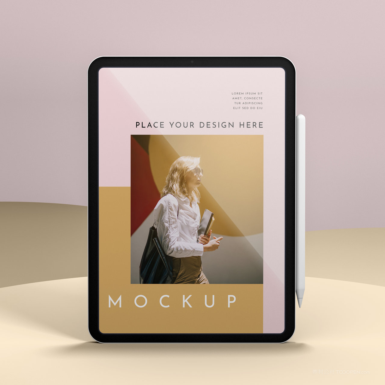 平板电脑苹果ipad贴图样机