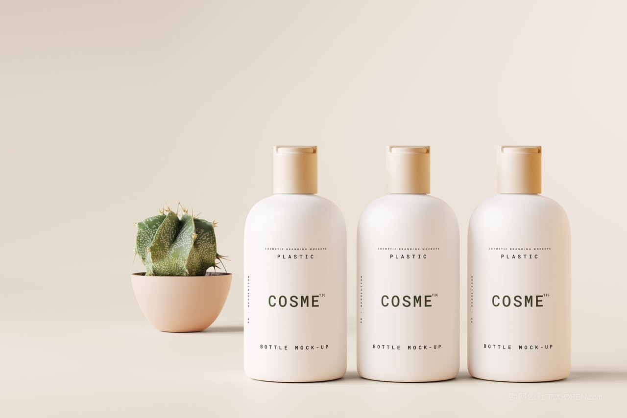 护手洗护清洁产品瓶装包装场景样机 (7)