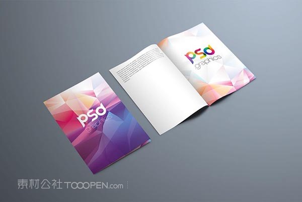 双折页传单样机
