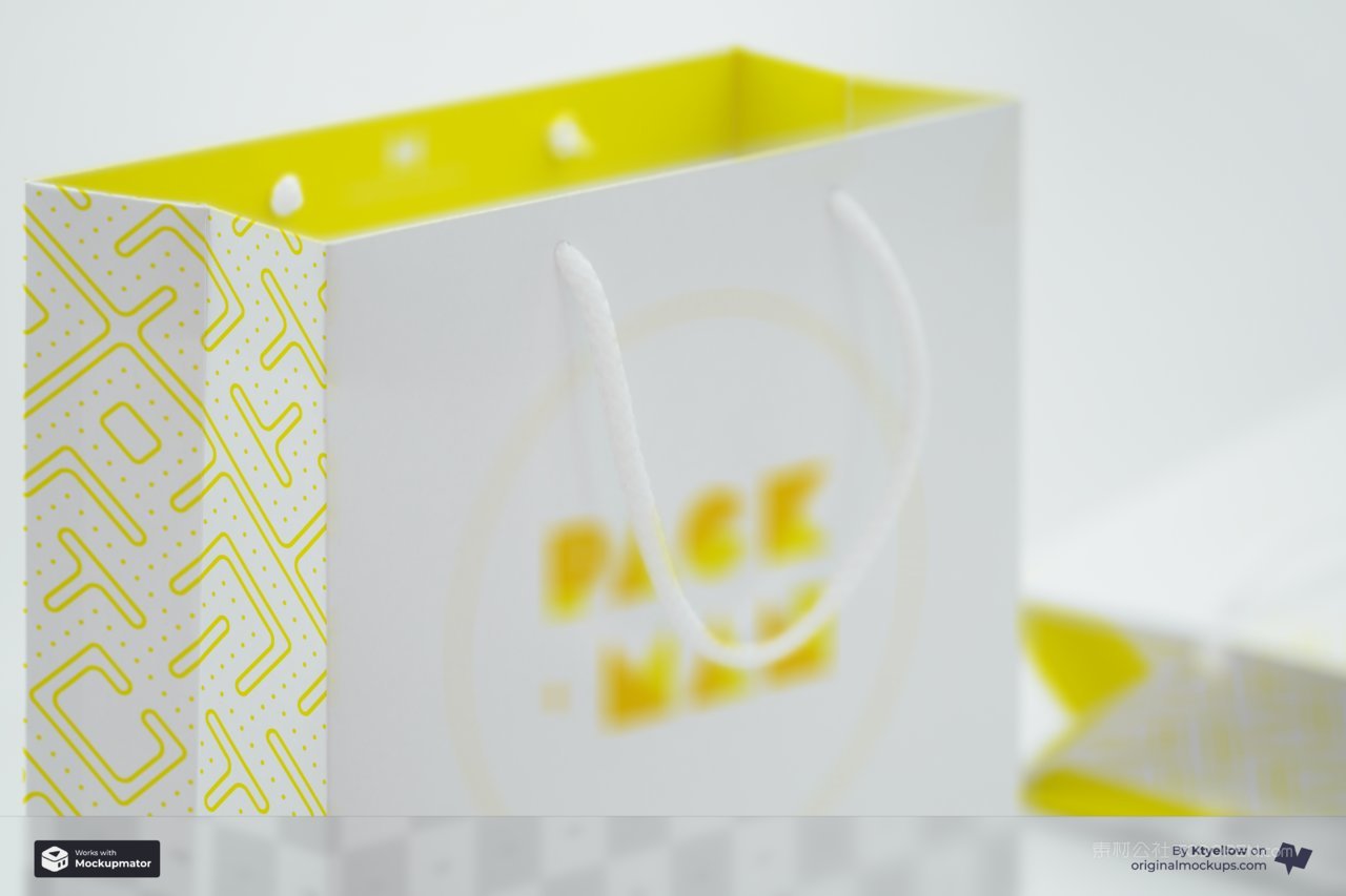 手提袋样机素材