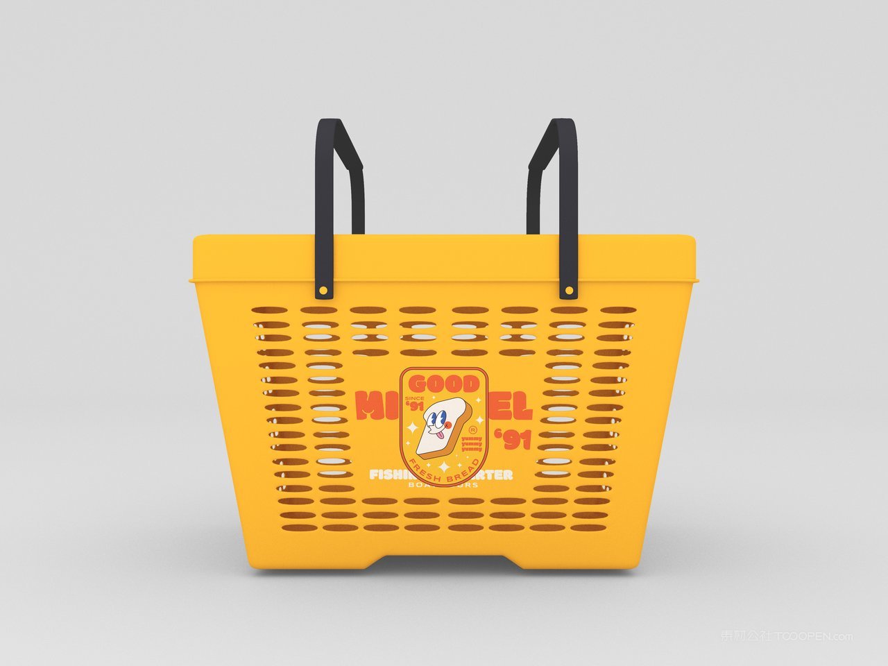 【2177期】超市手提购物篮样机 (4)