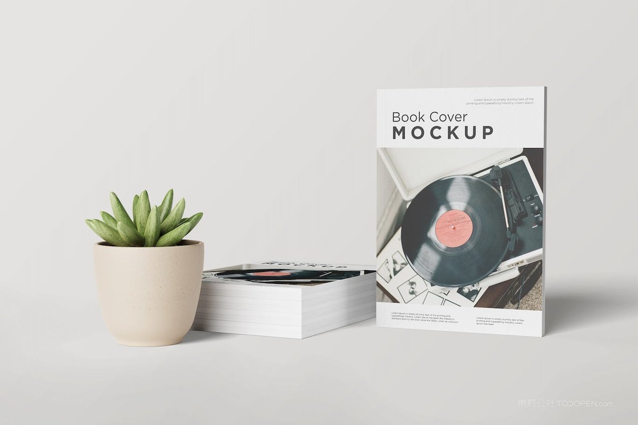 书籍封面样机