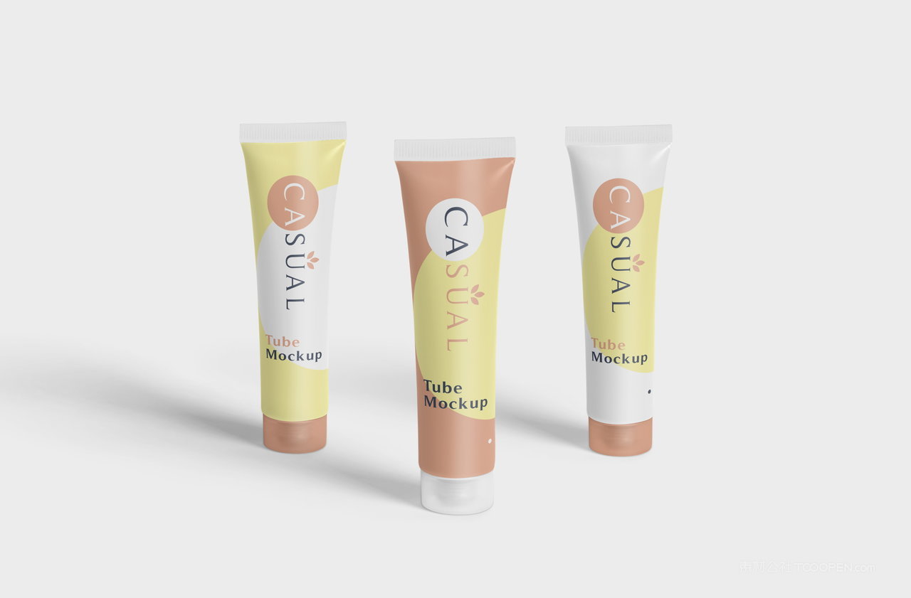 护肤化妆品铝塑管包装样机