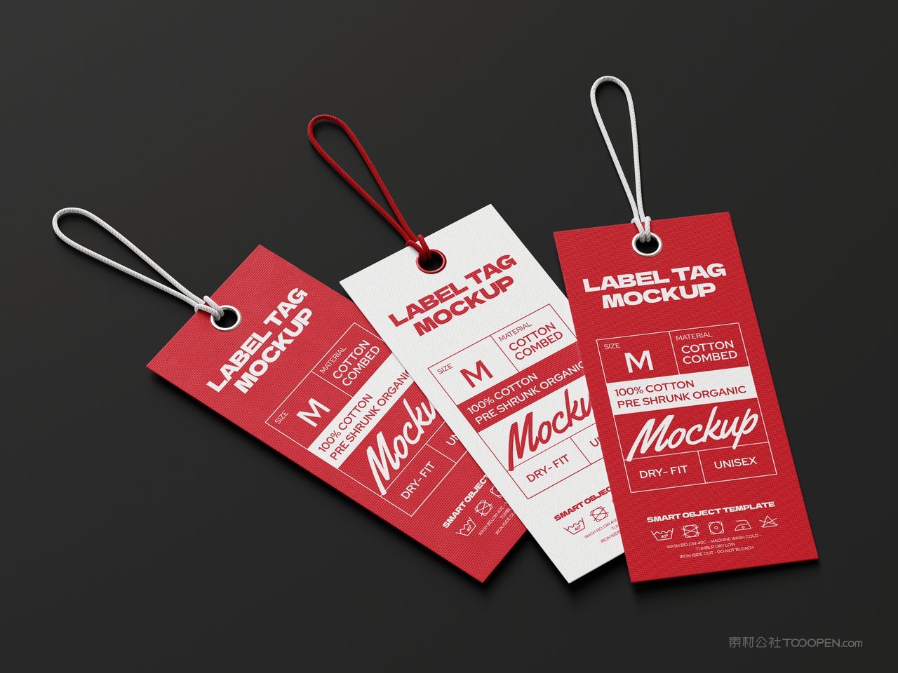 服装标签样机
