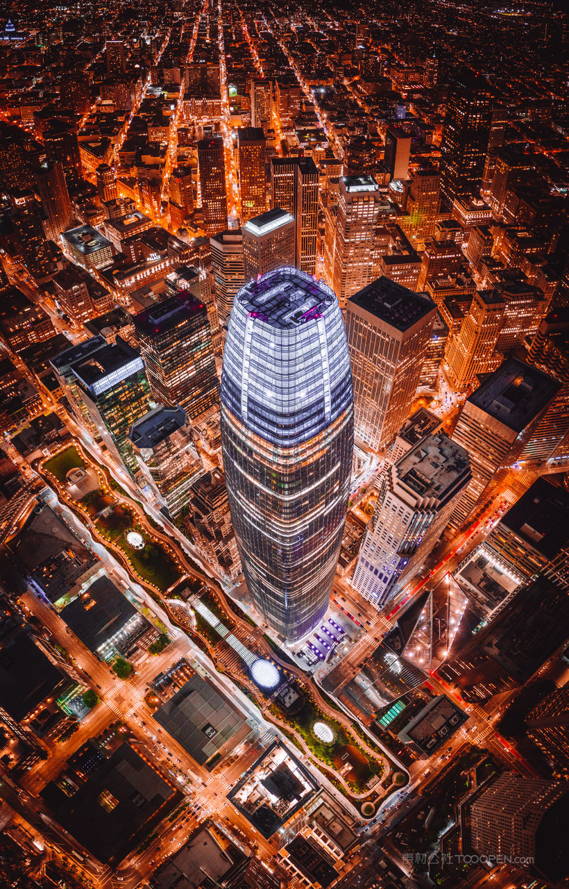 美国旧金山风景画图片 (39)