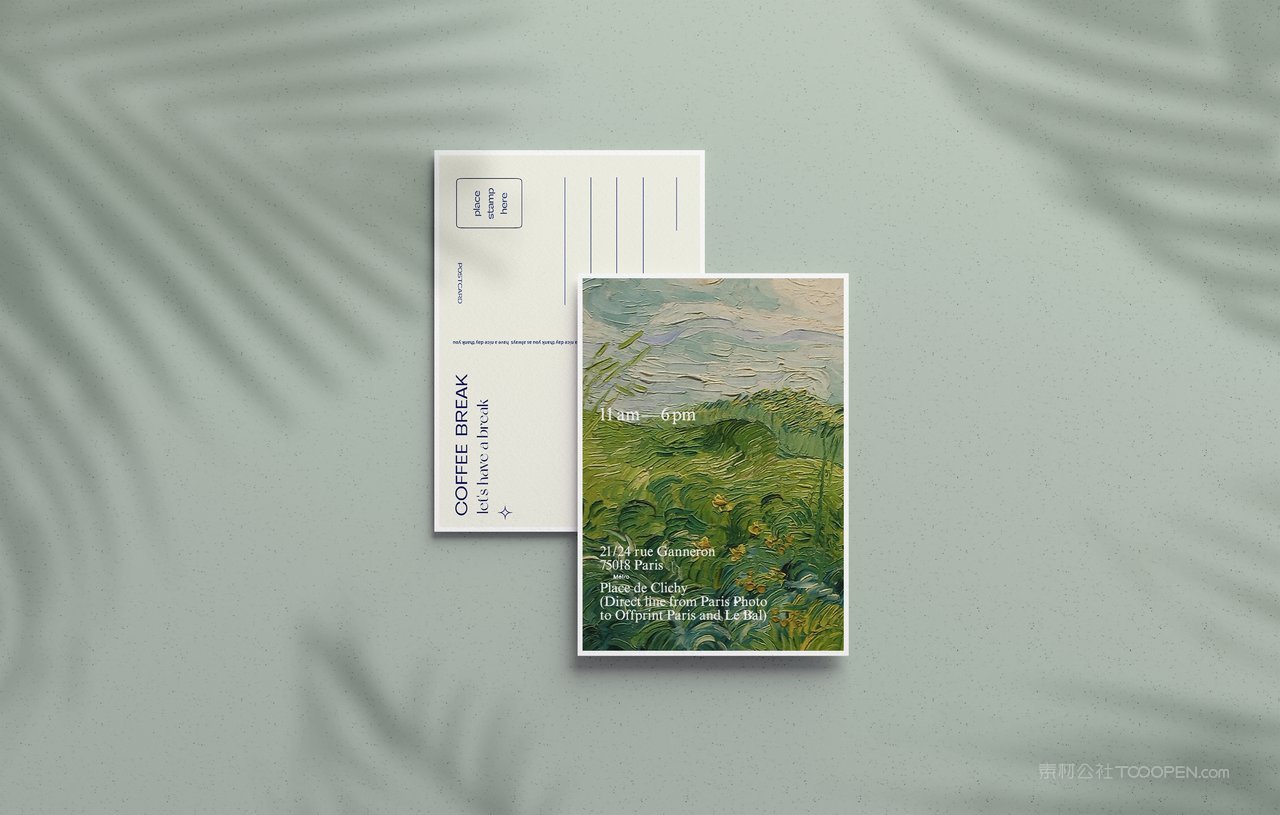 【2183期】明信片信封卡片样机 (7)