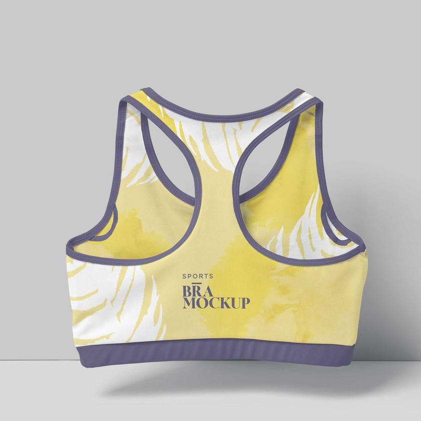 运动文胸内衣样机