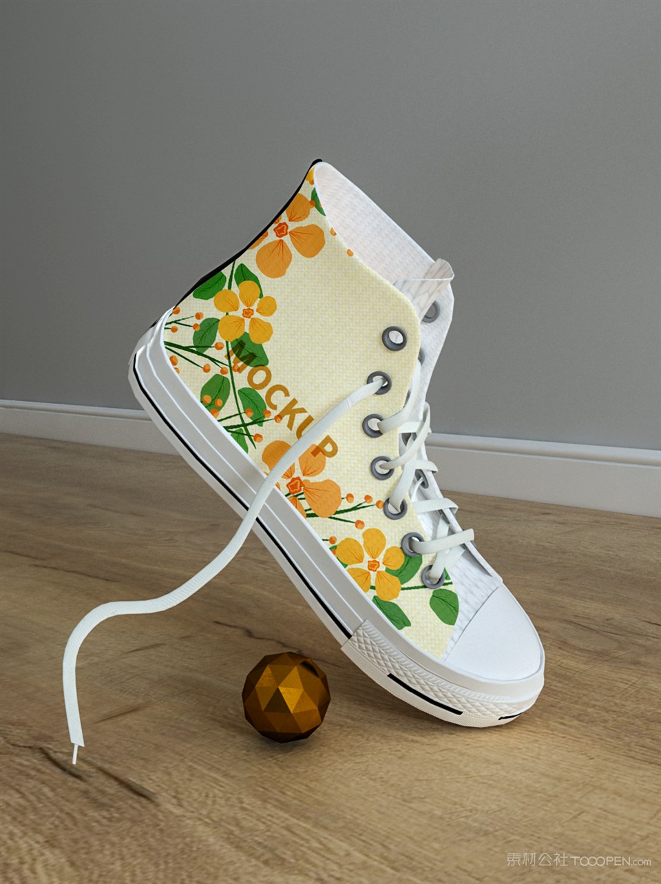 休闲帆布鞋样机