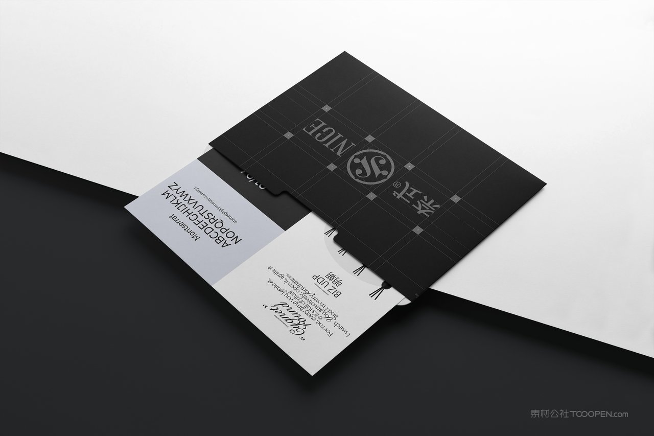 企业科技品牌vi设计样机海报工牌商务展示logo标识ps贴图素材 (10)