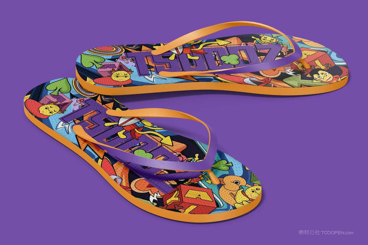 紫色潮流插画高端文旅品牌样机 (36)