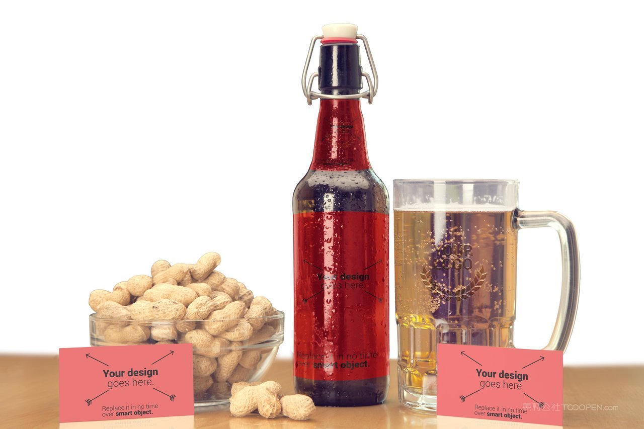 啤酒品牌vi样机