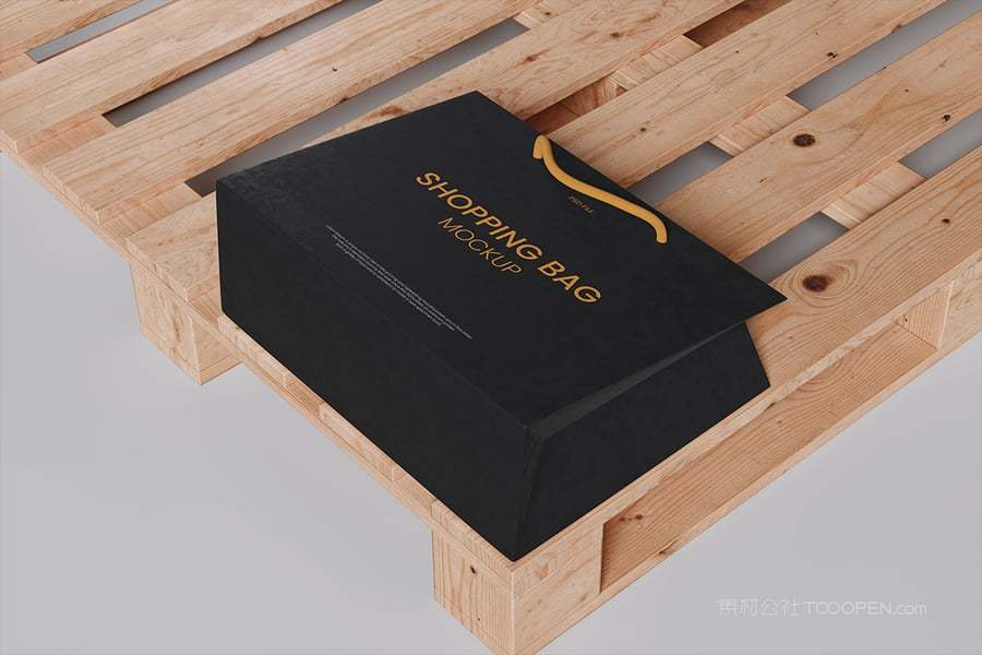 购物袋场景样机