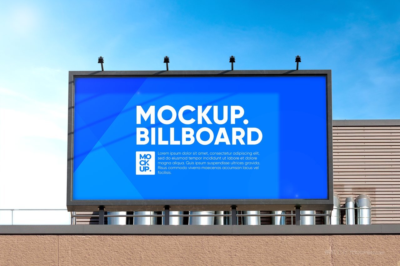 广告牌广告位样机