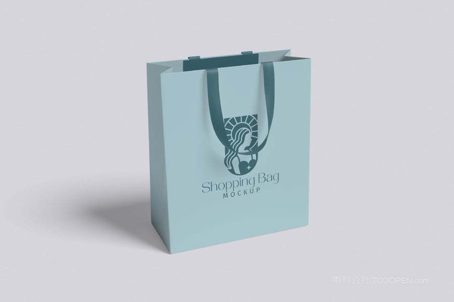 高档购物袋样机