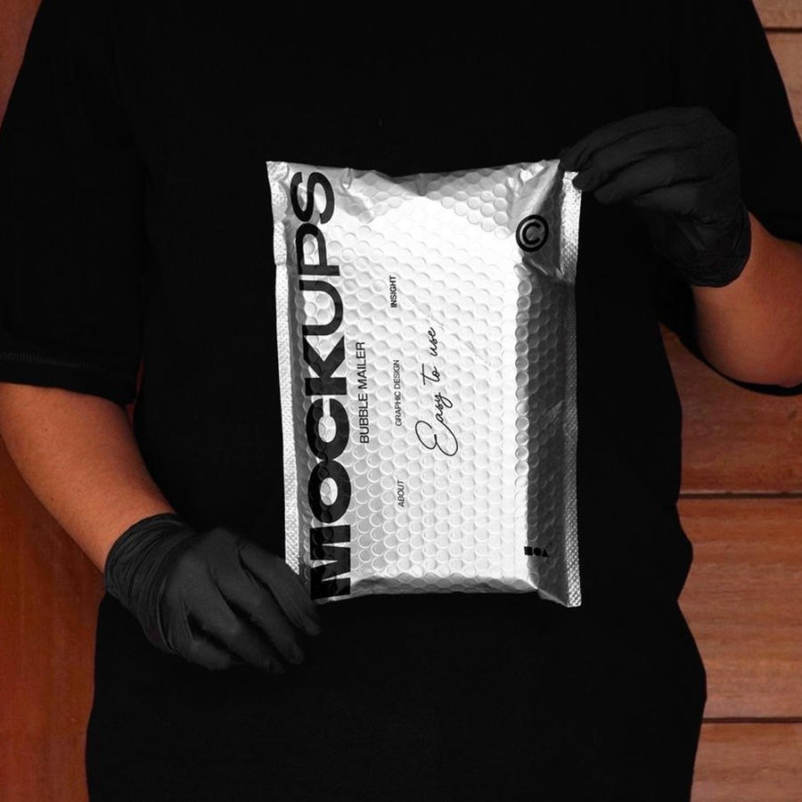 金属泡泡邮件样机