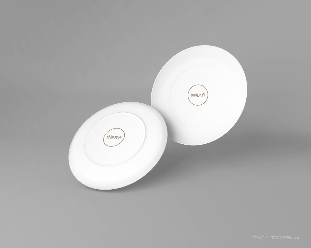 餐盘餐厅餐饮中式餐厅vi样机