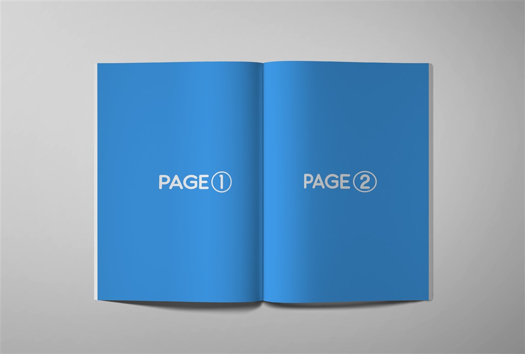 画册内页样机
