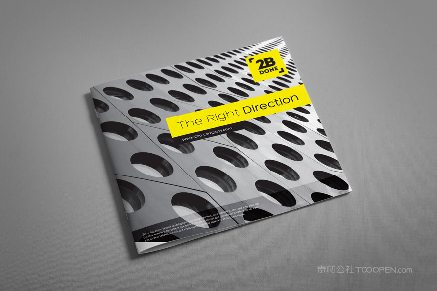 家居生活杂志细节方形画册样机 (5)