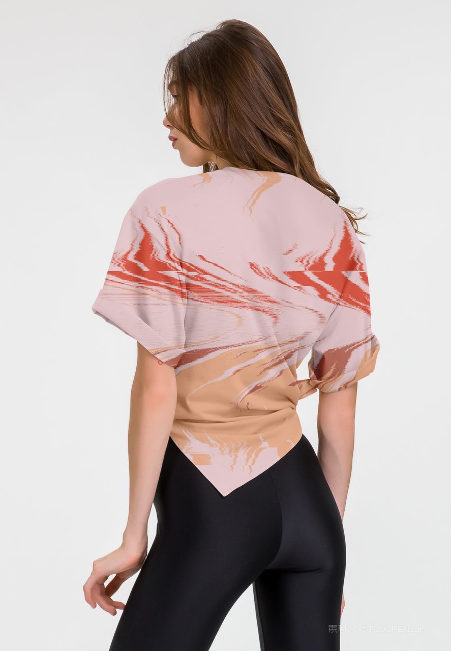 【1947期】运动t恤模特展示样机 (3)