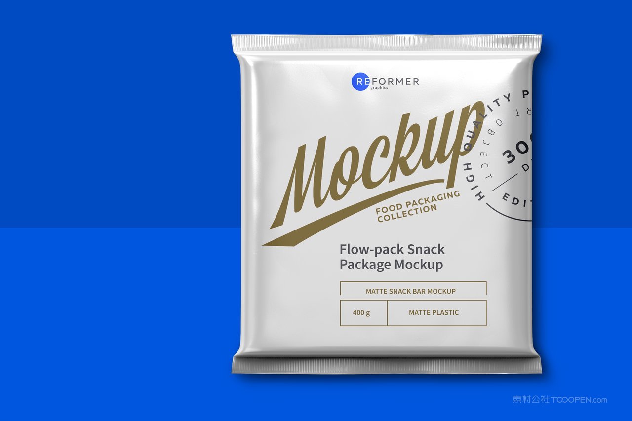 巧克力糖果袋装包装样机 (1)