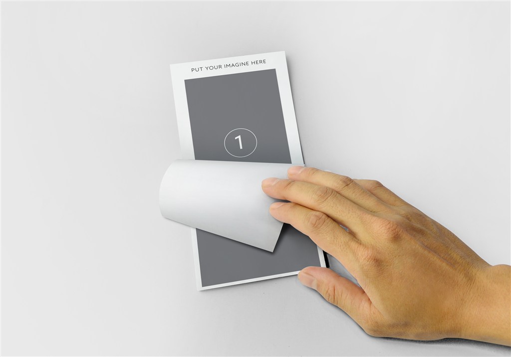 宣传单DM单页样机智能模板