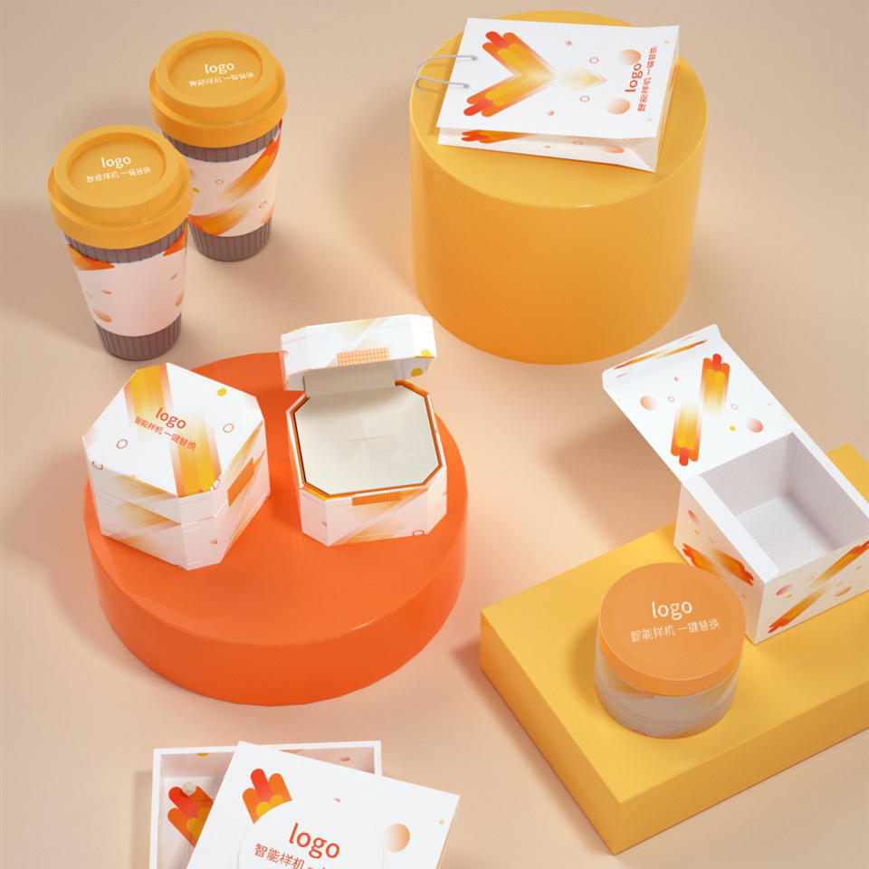 时尚商场包装vi样机