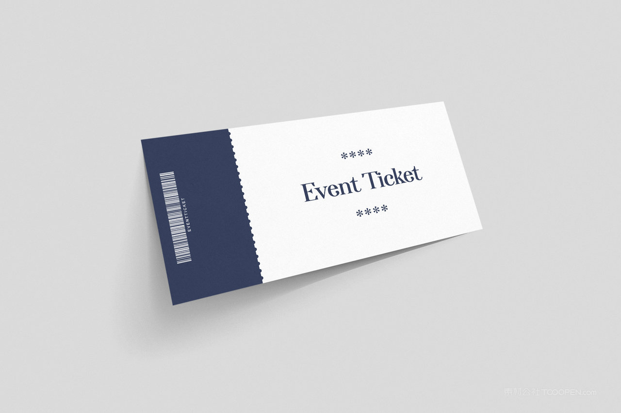 简约风格VI应用品牌优惠券代金券样机