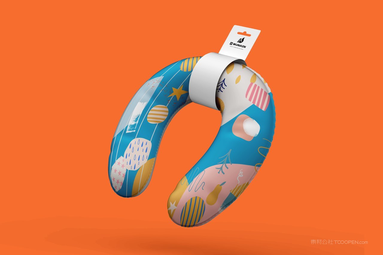 【2010期】印花u型枕贴图样机 (4)